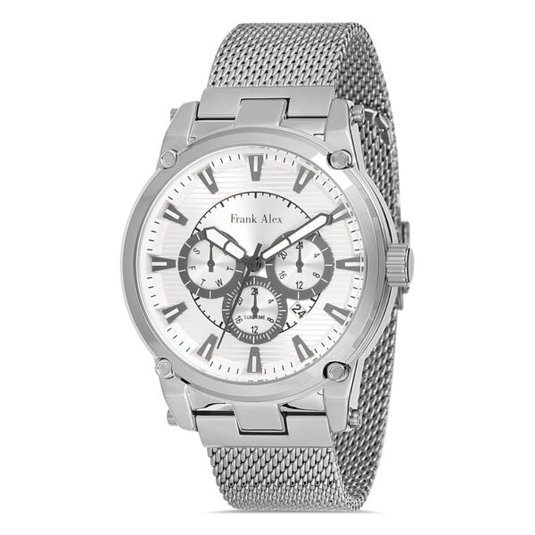 Frank Alex Silver Mesh