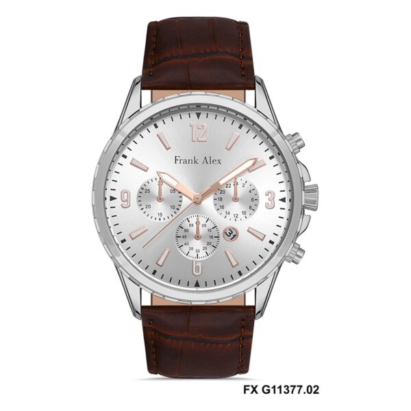 Frank Alex Brown Leather