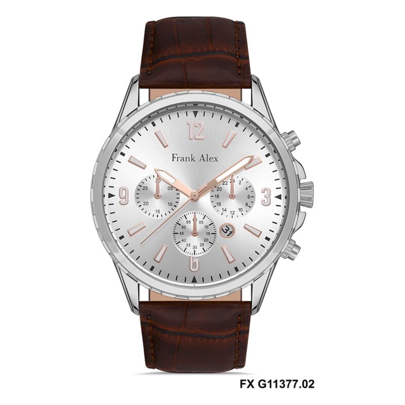 Frank Alex Brown Leather