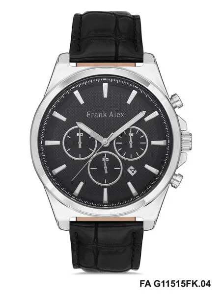 Frank Alex Black Leather