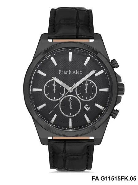 Frank Alex Black Leather
