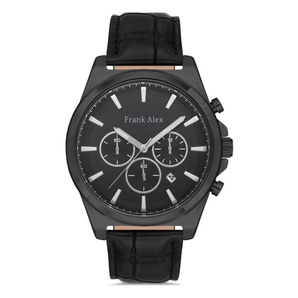 Frank Alex Black Leather