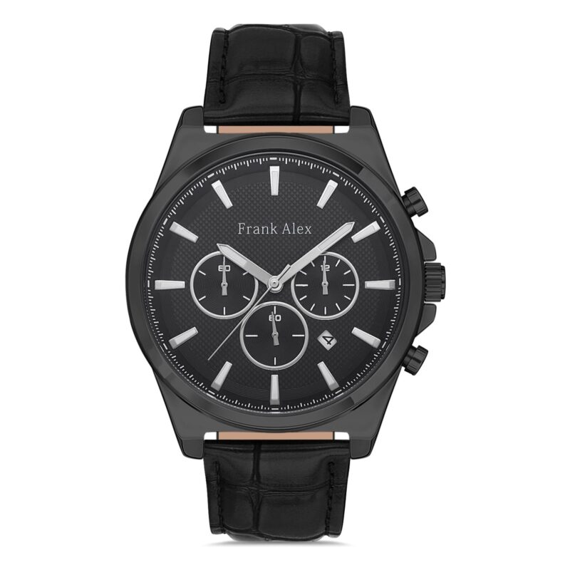 Frank Alex Black Leather