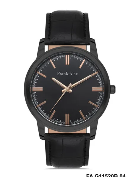 Frank Alex Black Leather