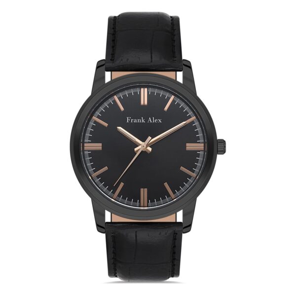 Frank Alex Black Leather