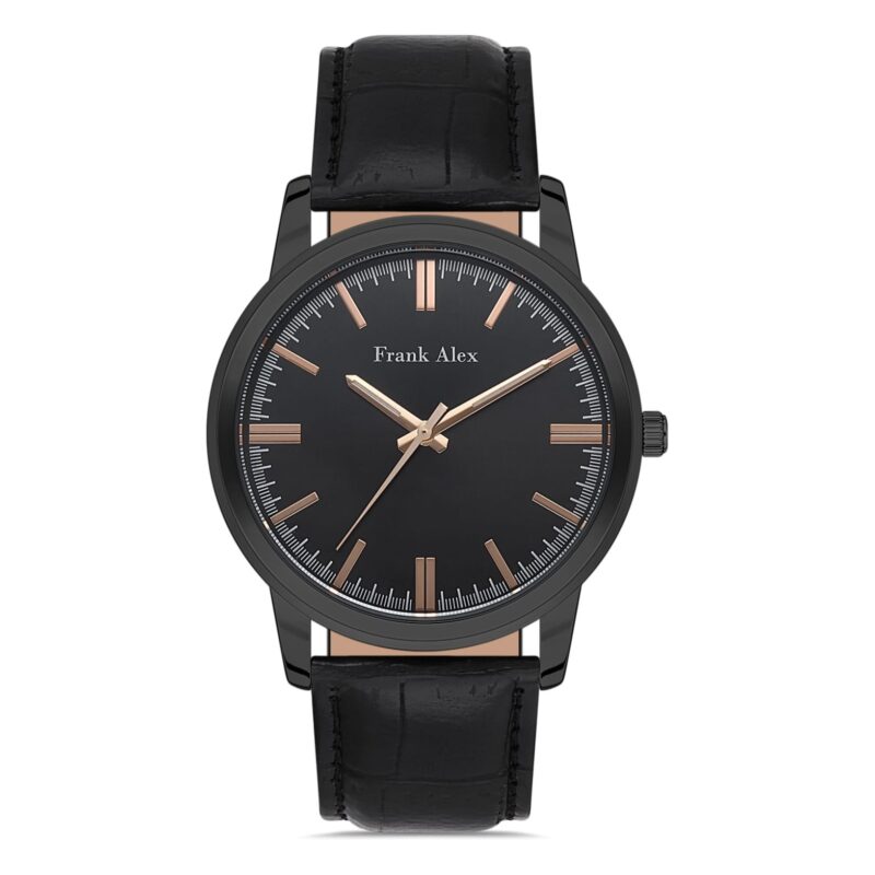 Frank Alex Black Leather