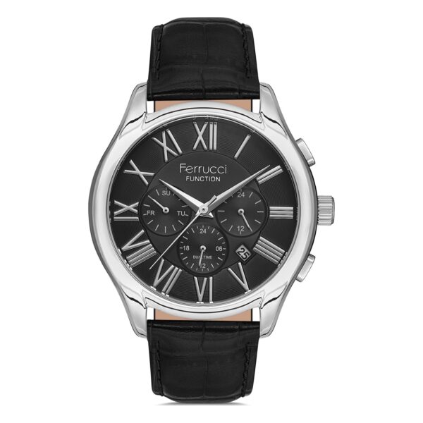 Ferrucci Black Leather
