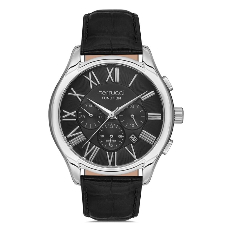 Ferrucci Black Leather