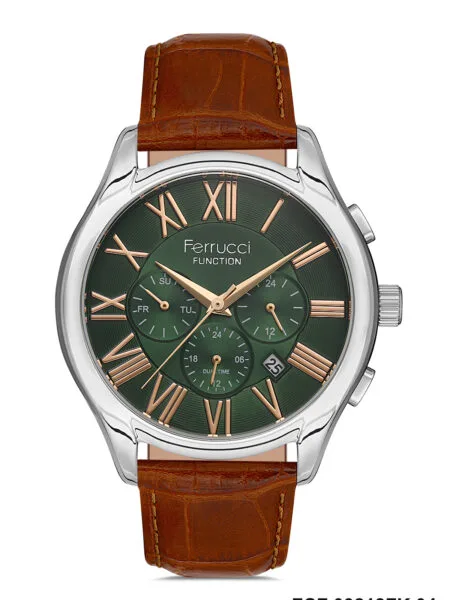 Ferrucci Green Leather