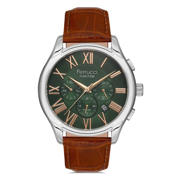 Ferrucci Green Leather
