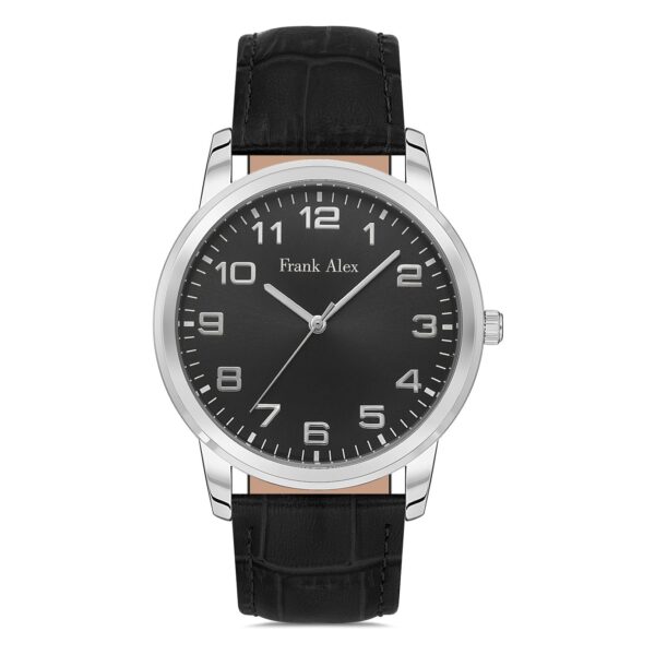 Frank Alex Black Leather