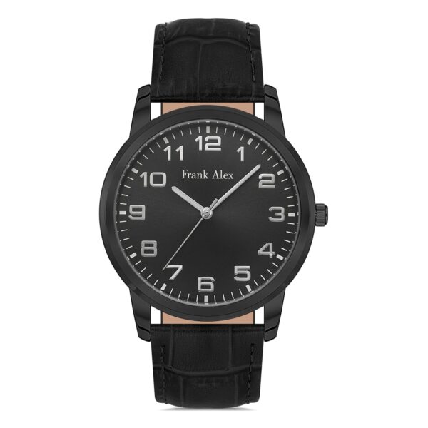 Frank Alex Black Leather