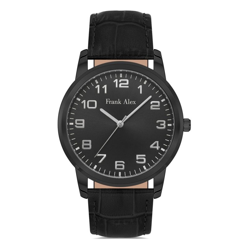 Frank Alex Black Leather