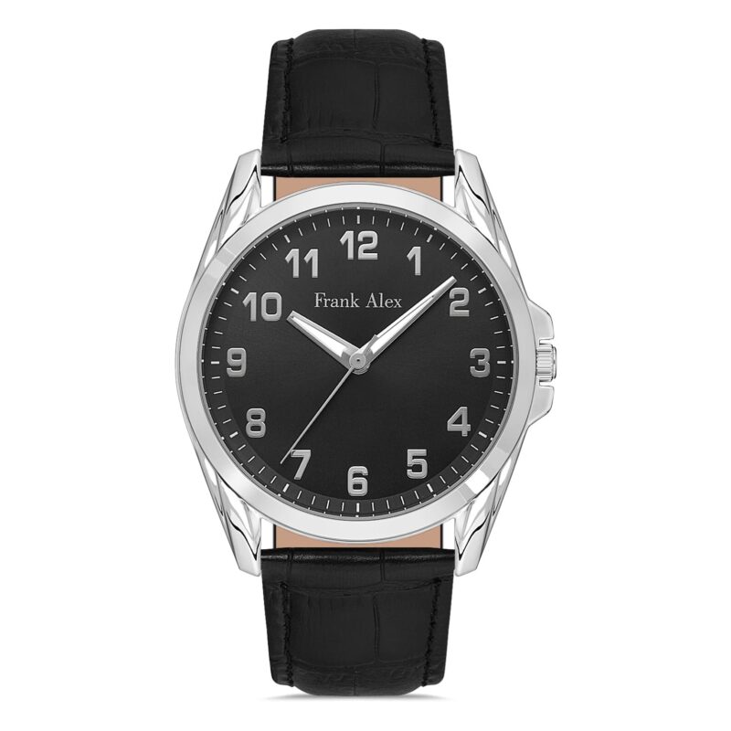 Frank Alex Black Leather