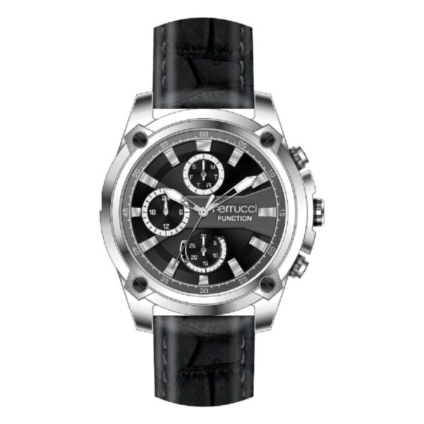 Ferrucci Black Leather