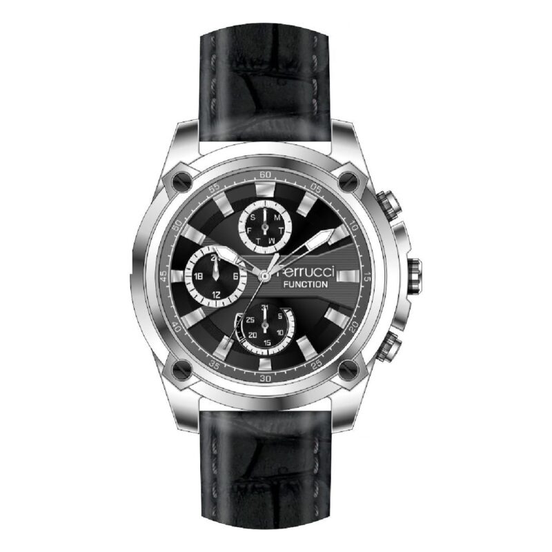 Ferrucci Black Leather