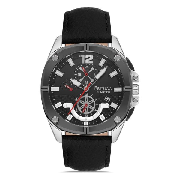 Ferrucci Black Leather
