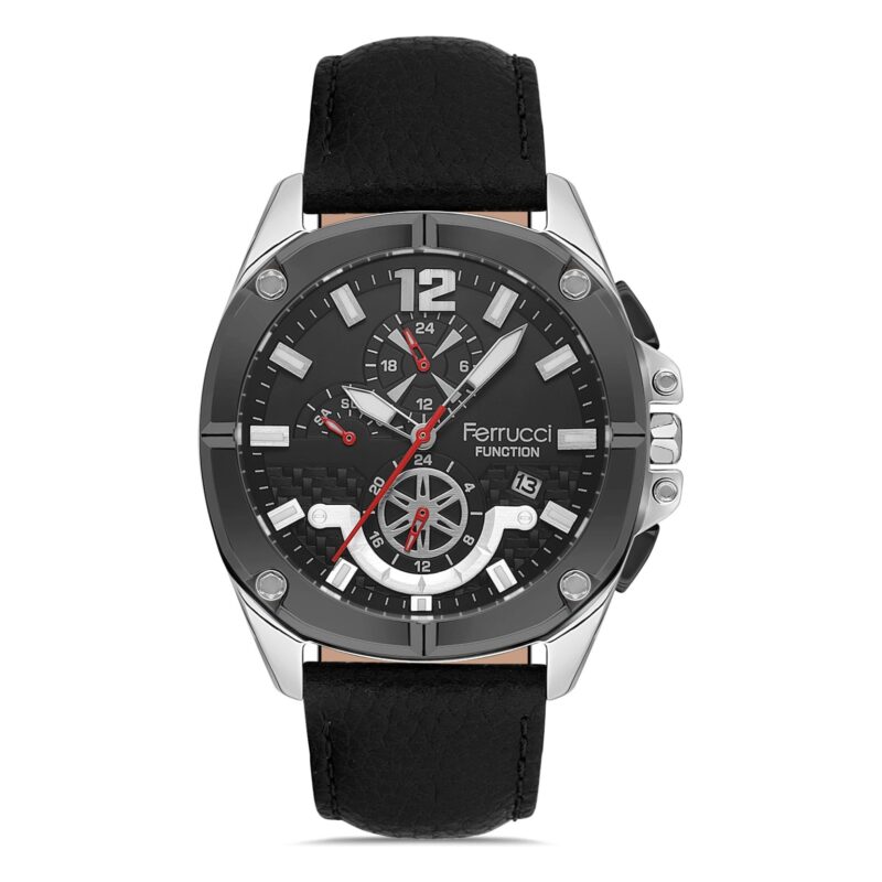 Ferrucci Black Leather