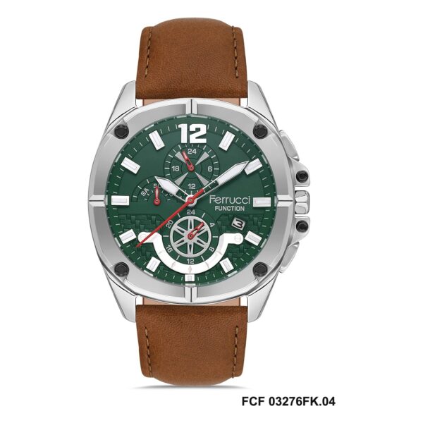 Ferrucci Green Leather