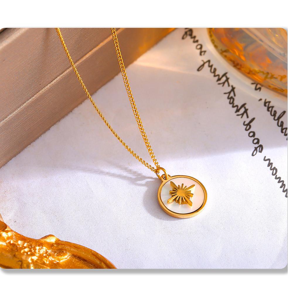 Gold Steel Necklace - Image 6