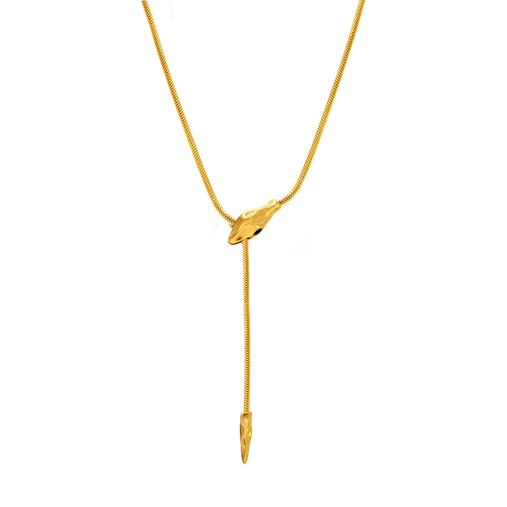 Gold Steel Necklace