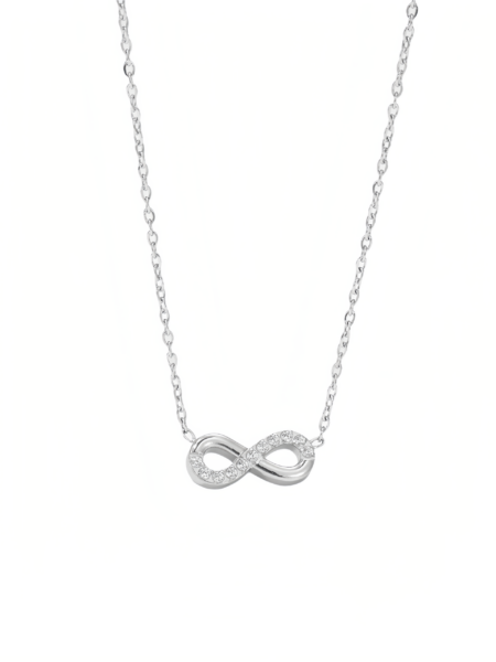 Silver Steel Necklace