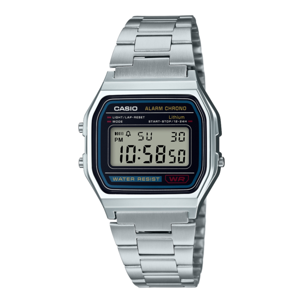 Casio Retro Silver Digital