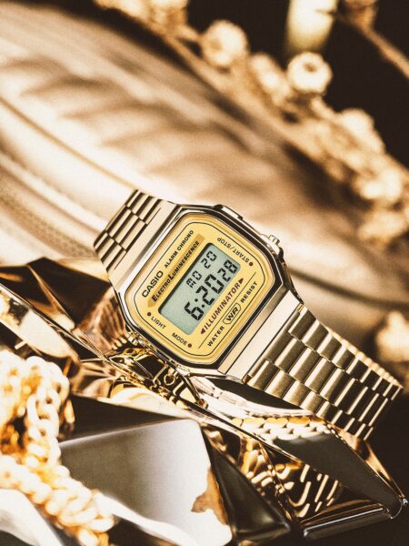 Alternative view of Casio Retro Gold Digital