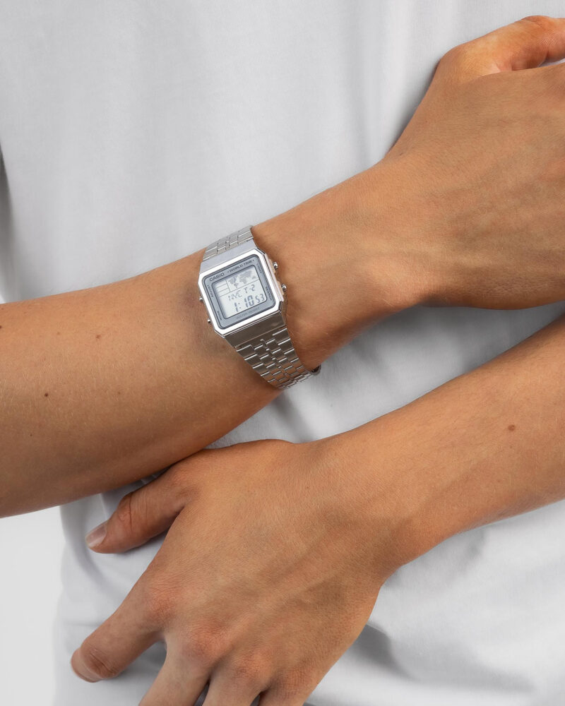 Casio Worldtime Silver Digital thumbnail 4