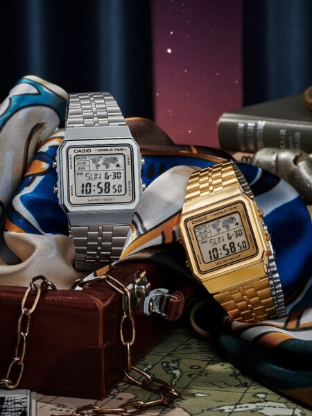 Alternative view of Casio Worldtime Silver Digital