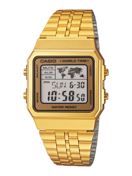 Casio Worldtime Gold Digital
