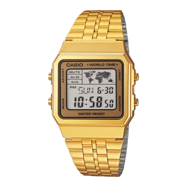 Casio Worldtime Gold Digital