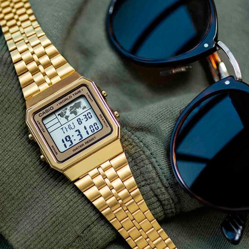 Casio Worldtime Gold Digital thumbnail 4