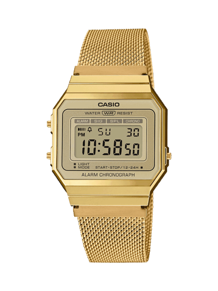 Casio Slim Gold Mesh