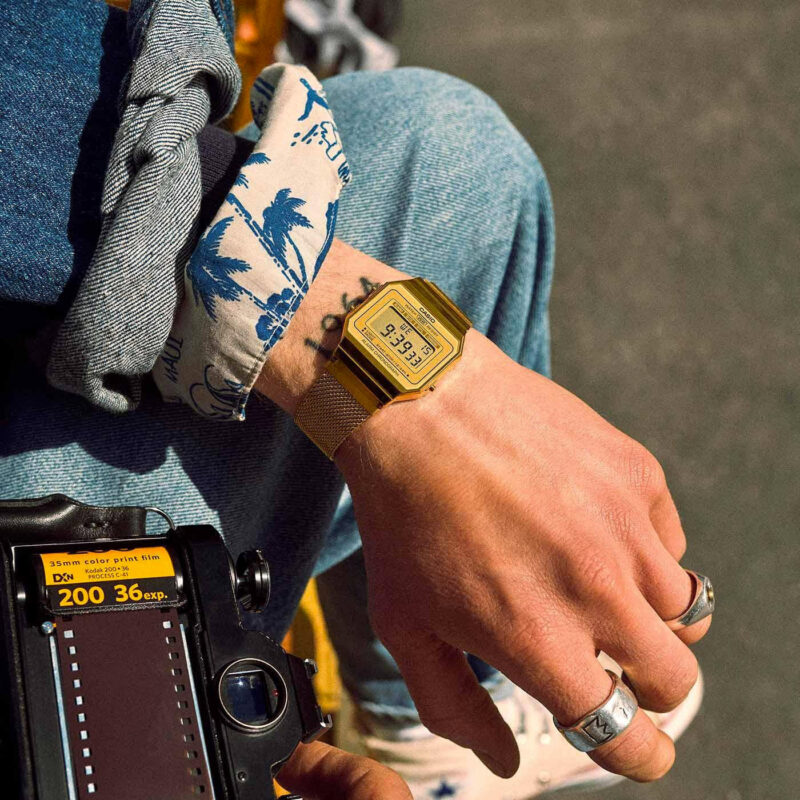 Casio Slim Gold Mesh thumbnail 4