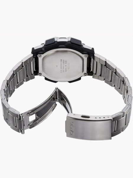 Alternative view of Casio Worldtime Black Steel