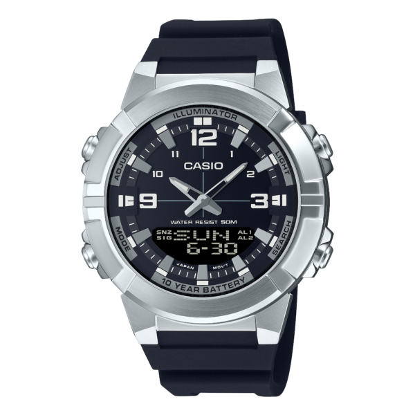 Casio Rugged Black Hybrid
