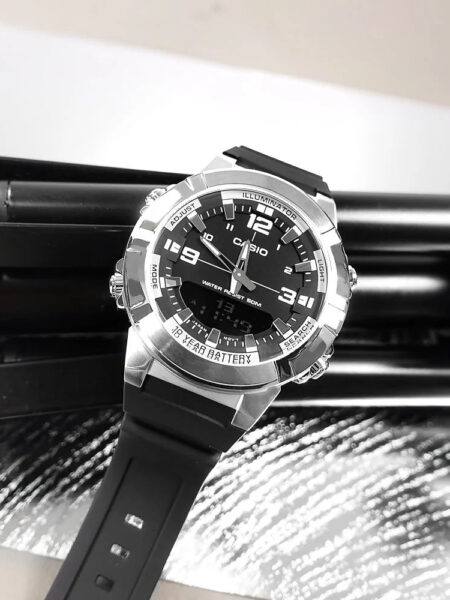 Alternative view of Casio Rugged Black Hybrid