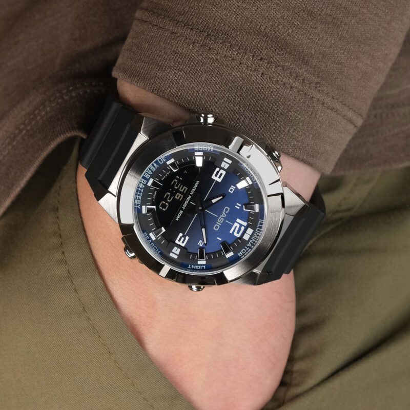 Casio Rugged Blue Hybrid thumbnail 2