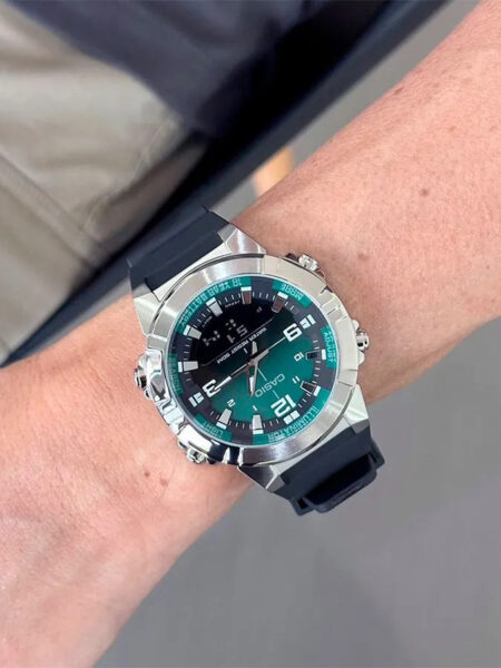 Alternative view of Casio Rugged Green Hybrid