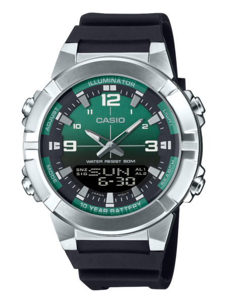 Casio Rugged Green Hybrid