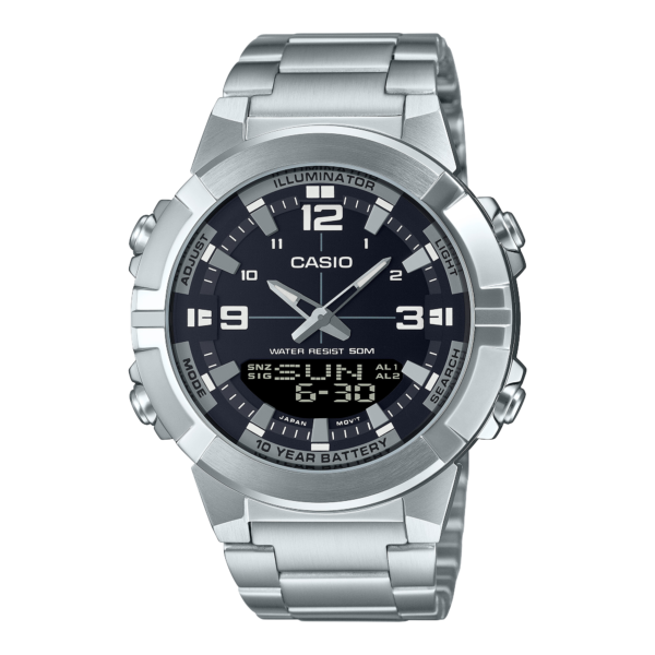 Casio Rugged Black Steel