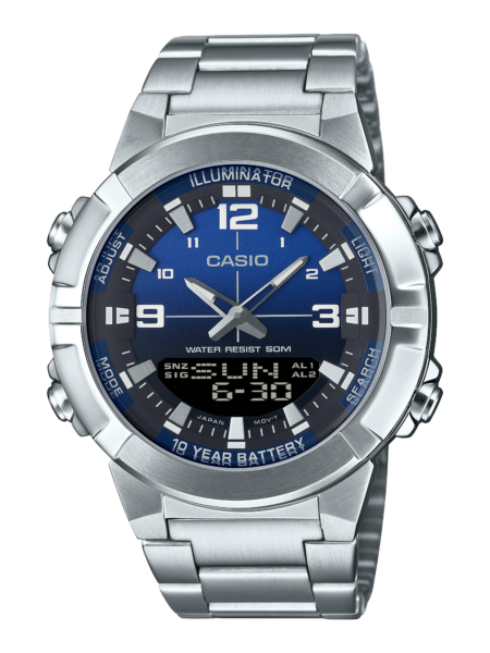 Casio Rugged Blue Steel
