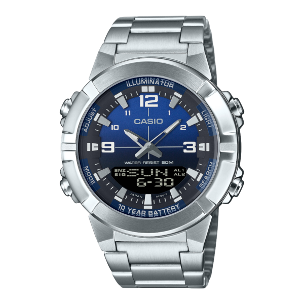 Casio Rugged Blue Steel