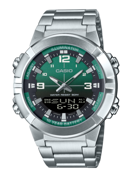 Casio Rugged Green Steel