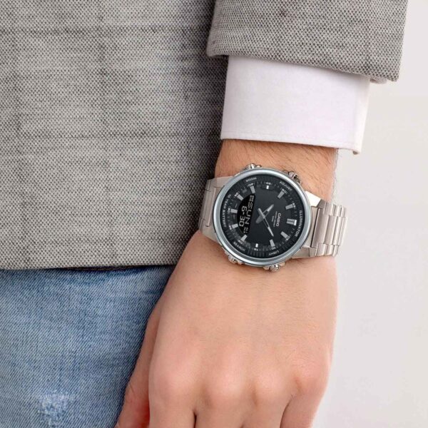 Alternative view of Casio Adventure Black Steel