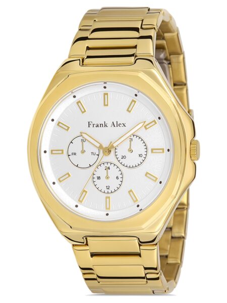 Frank Alex Gold Steel