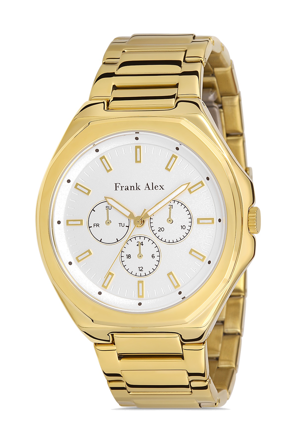 Frank Alex Gold Steel