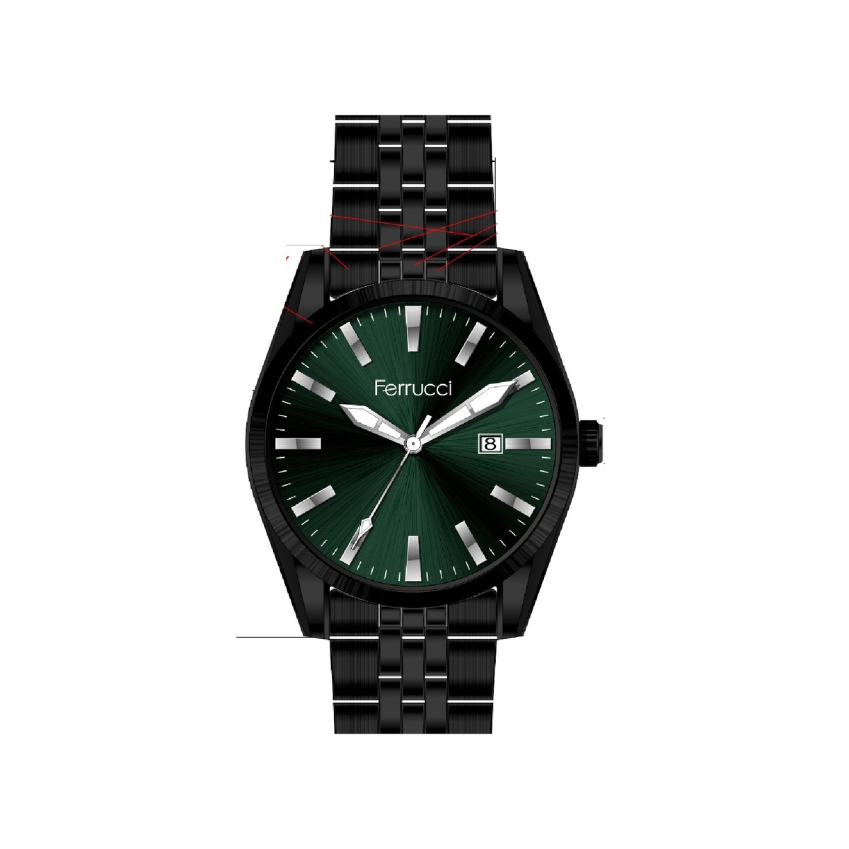 Ferrucci Green Steel