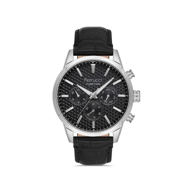 Ferrucci Black Leather